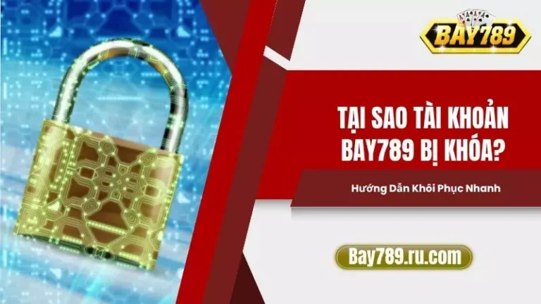 Tại Sao Tài Khoản Bay789 Bị Khóa? Hướng Dẫn Khôi Phục Nhanh