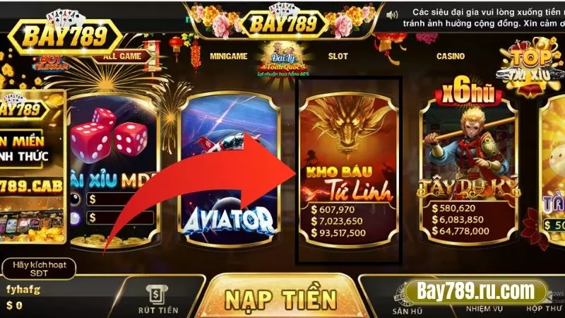 Tổng quan về game Kho Báu Tứ Linh Bay789