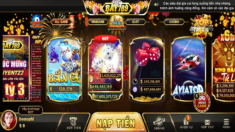 Bay789 – Sân chơi quốc tế chuẩn điểm 10