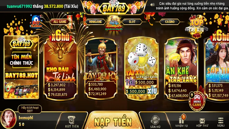 Bay789 ghi dấu ấn bằng loạt thành tích danh giá