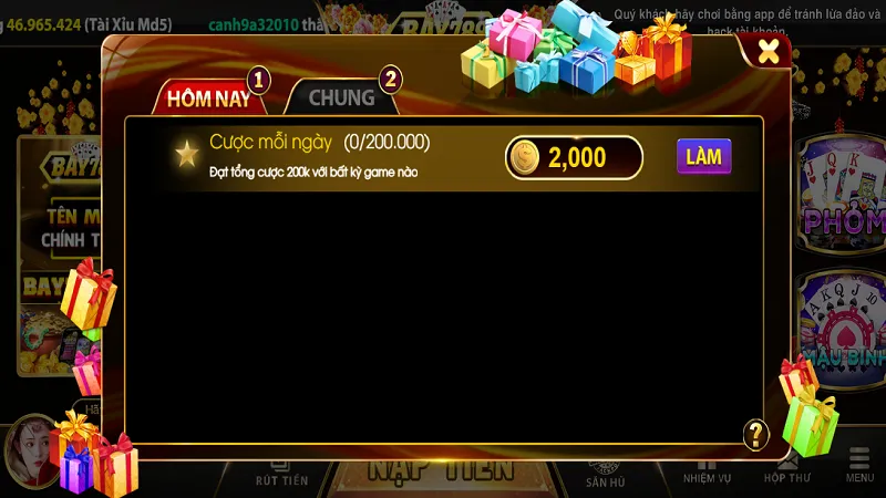 Hàng loạt khuyến mãi giá trị được áp dụng tại Bay789